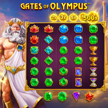 Cazeus - Gates of Olympus Slot - Multiplier Feature with Big Wins